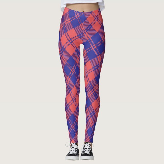 Leggings MacGregor de Glengyle Clan Scottish Tartan Tilt (Anverso)
