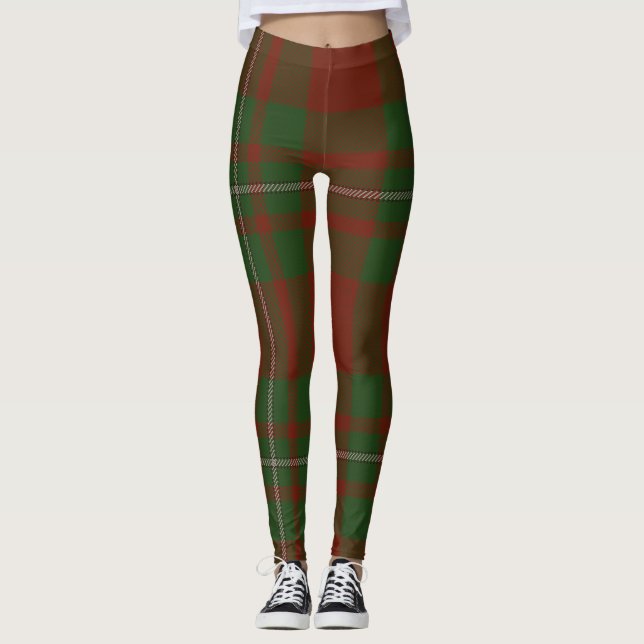 Leggings MacGregor Tartan Clan Plaid (Anverso)