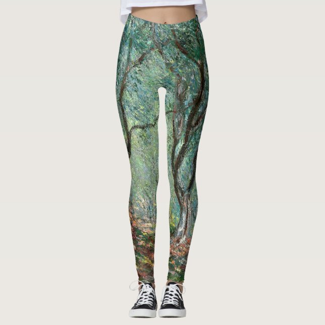 Leggings Madera de olivo en los jardines de Moreno (por Mon (Anverso)