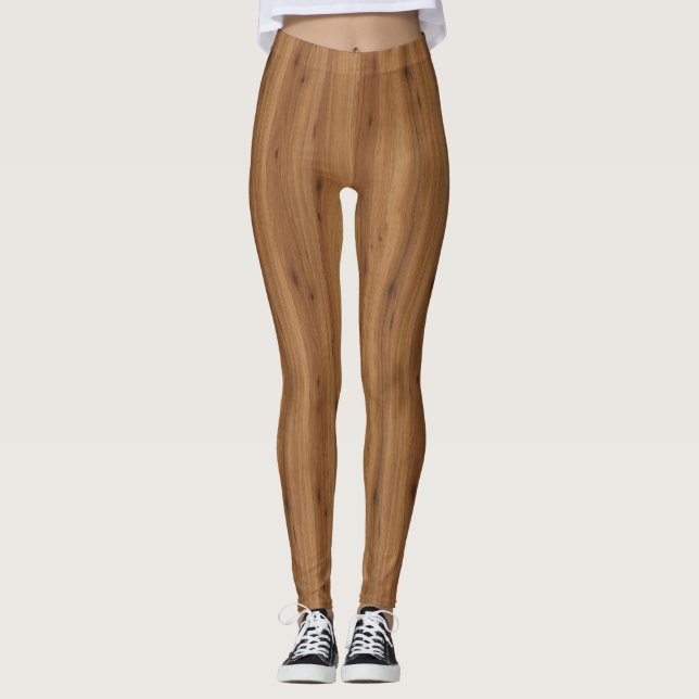 Leggings Madera dura de goma vista - Madera australiana sin (Anverso)