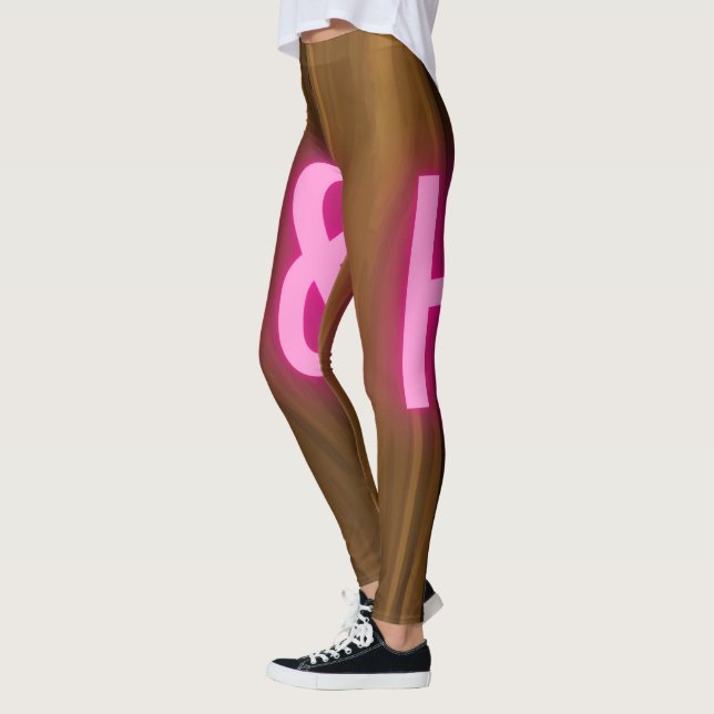Leggings Madera | Zazzle_Growshop. (Izquierda)