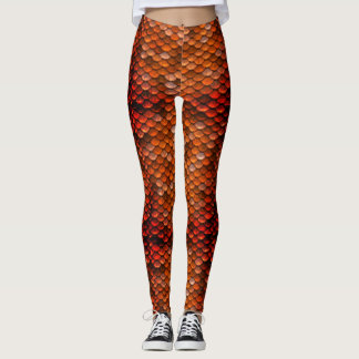 Leggings Madre de bronce de las polainas de la escala del