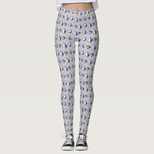 Leggings Maestra de matemáticas de patrones de pirámides