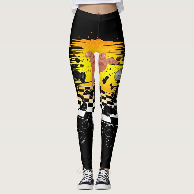 Leggings Maestro de ajedrez (Anverso)