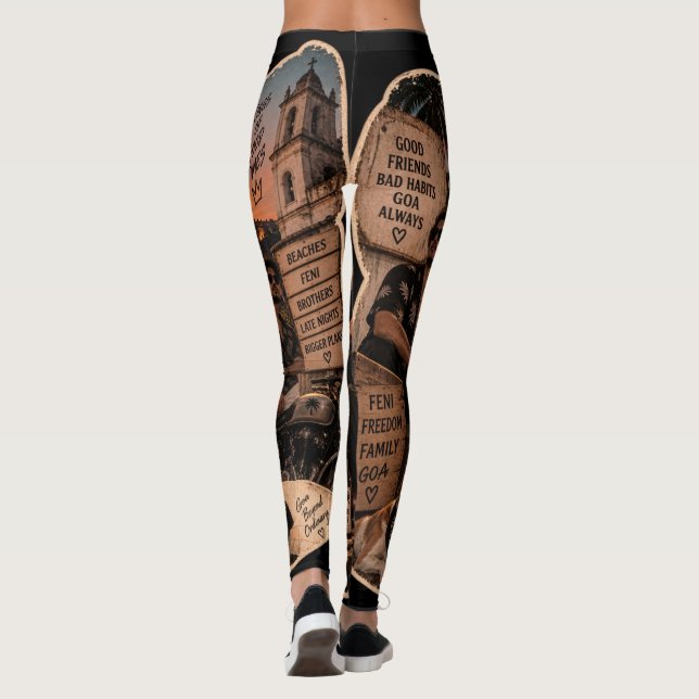 Leggings Mafia de Goa - Orgullo de Goa (Reverso)