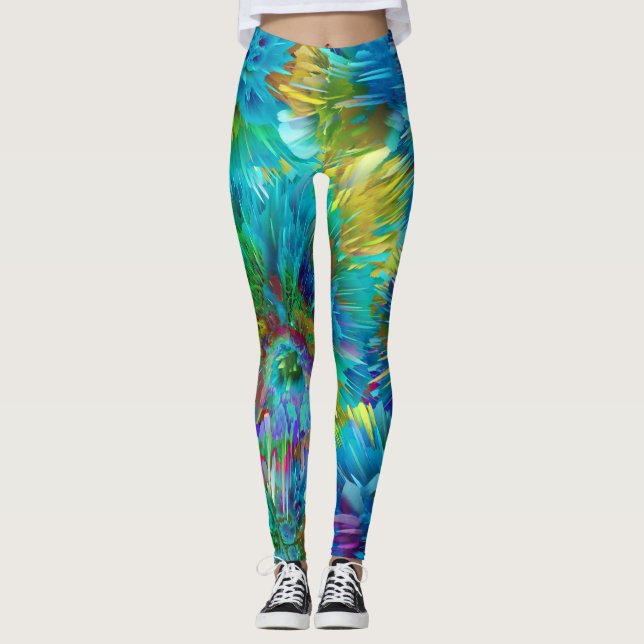 Leggings Magia de color submarino  (Anverso)