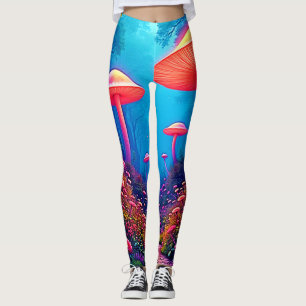 Leggings Magia de hongos brillante