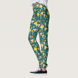 Leggings Magia Mushrooms Cute Butterflies Sniceps Ladybugs