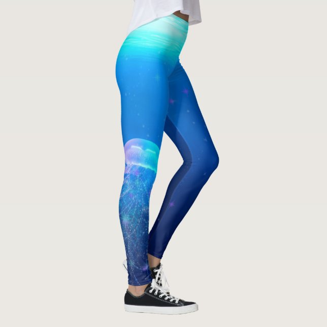 Leggings Magnífica Glittering Jellyfish Fantasy (Derecha)