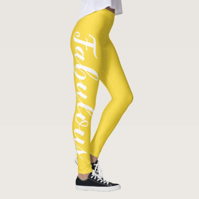 Leggings Magnífica tipografía (Derecha)