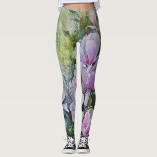 Leggings Magnolia Serenidad – Arte Floral de Lukian