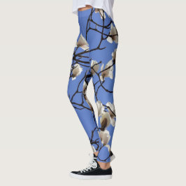 Leggings Magnolias florecientes