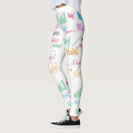 Leggings ¡Mah Jongg MAHJ! polainas