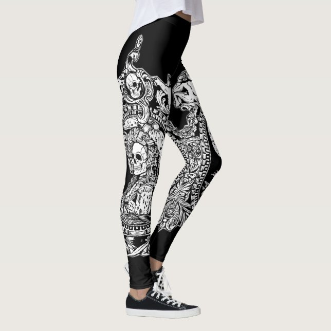 Leggings Maiden gótico (Derecha)