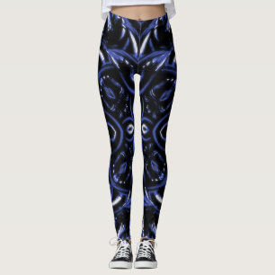 Leggings maíz tribal quatrefoil jungle fantástica floral