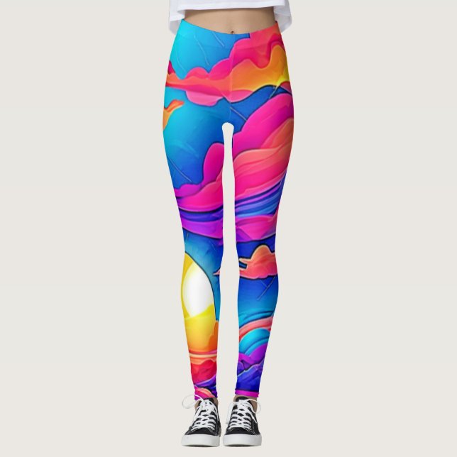 Leggings Majestad de A Sunset (Anverso)