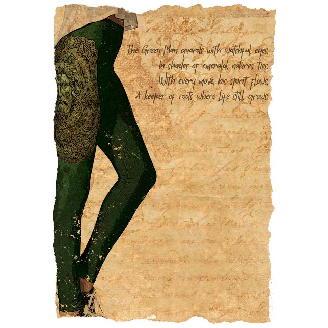 Leggings Majestad Verde: Hombre Verde (Subido por el creador)