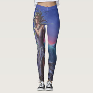 Leggings Maléfico por todo las polainas