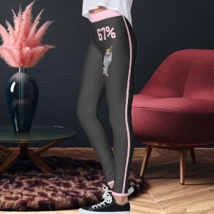Leggings Mamá Gata Amante de Mascotas Personalizada Moderna