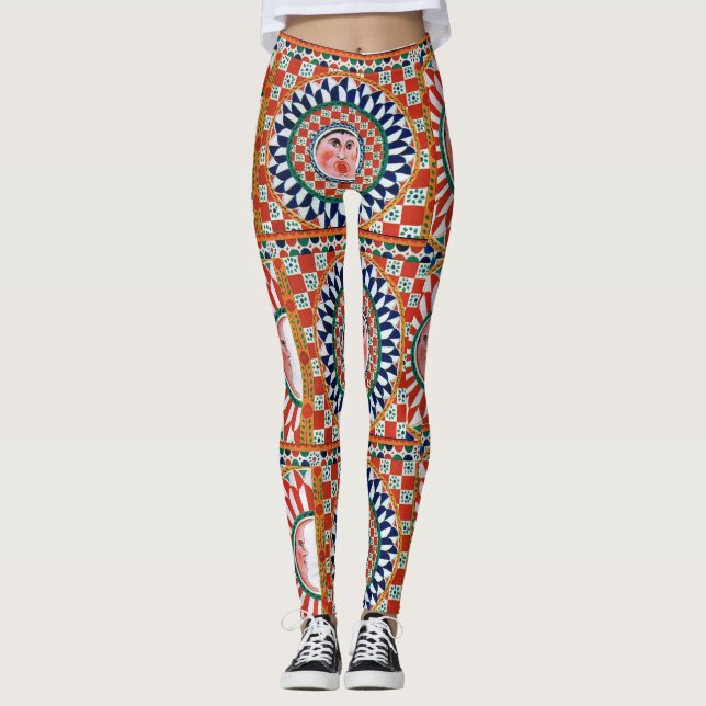 Leggings ¡Mama Mia de las polainas de Maiolica! (Anverso)