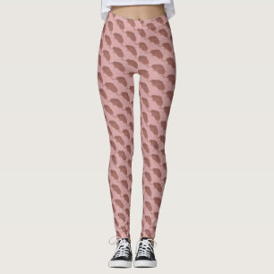 Leggings Mamáes de judías al horno de Boston Impresión de c