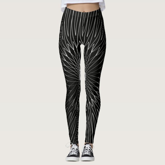 Leggings Mandala, alambres para bicicletas 1 (Anverso)