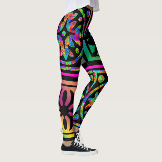 Leggings Mandala Cuadrados Bohemios