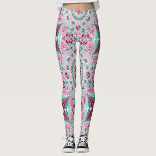 Leggings Mandala de la estación de verano