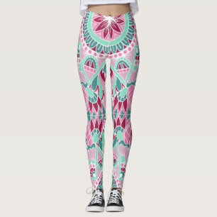 Leggings Mandala de la estación de verano