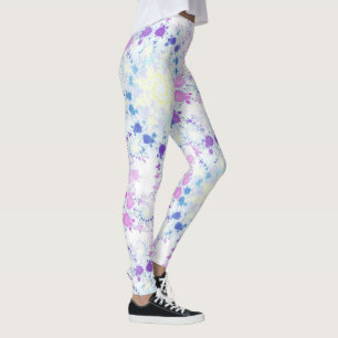 Leggings Mandala de primavera - Leyendas todo-sobre-impresi