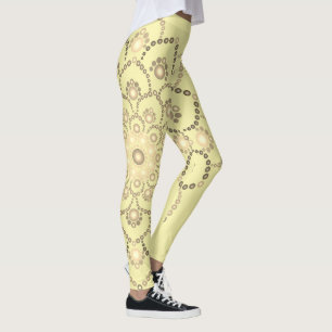 Leggings Mandala dorada