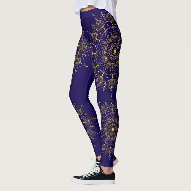 Leggings Mandala Dorada (Izquierda)