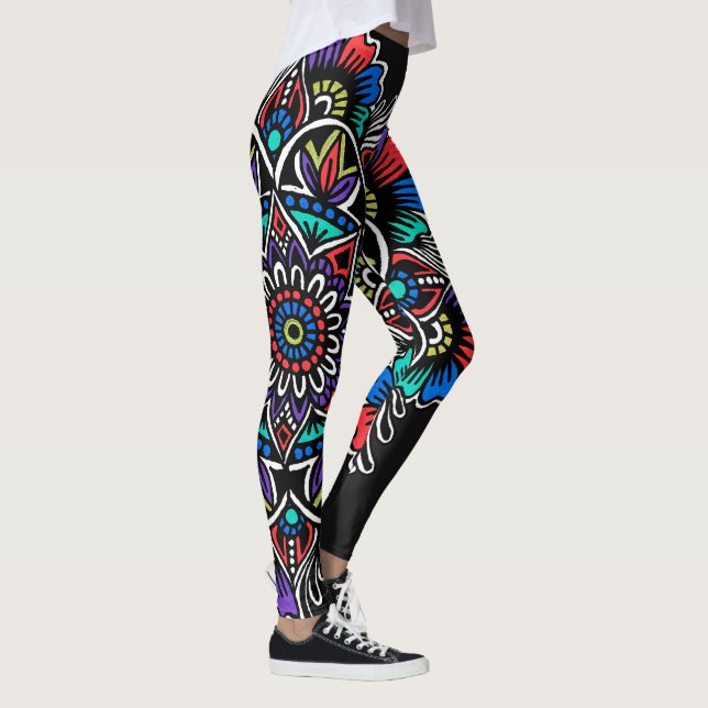Leggings Mandala festiva (Derecha)