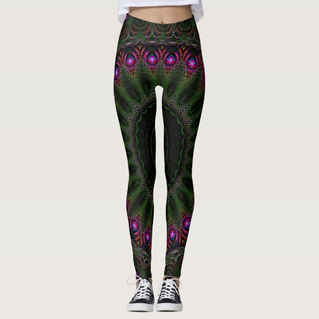 Leggings Mandalá Hilado (Anverso)