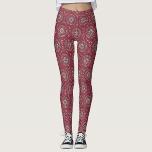 Leggings Mandala Magenta