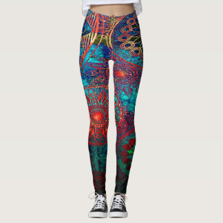 Leggings Mandalas coloridas