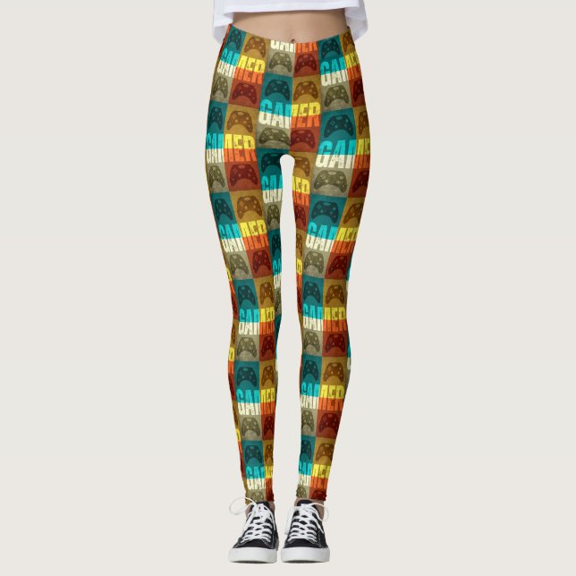 LEGGINGS MANDO DE VIDEOJUEGOS RETRO GAMER  (Anverso)