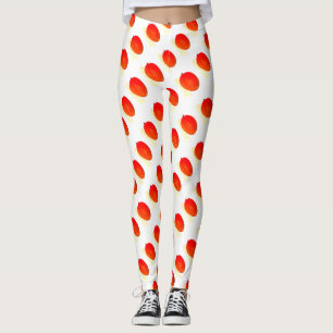 Leggings Mango fruta Tropical Cute Ilustracion acuarela