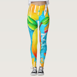 Leggings Mango Splash Delight