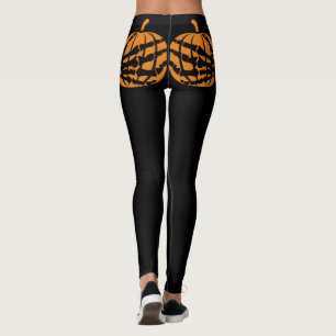 Leggings Mano de esqueleto en la divertida Halloween del Bo