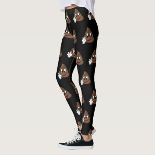 Leggings Manos del signo de la paz de la emoji del impulso