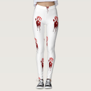 Leggings manos sangrientas de halloween