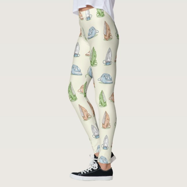 Leggings Manta de lavandería de planchado de hierro (Izquierda)