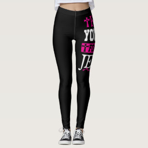 Leggings Mantén Tus Ojos Centrados En Jesús