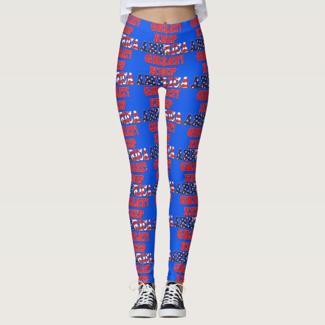 Leggings ¡Mantengan a América grande! (Anverso)