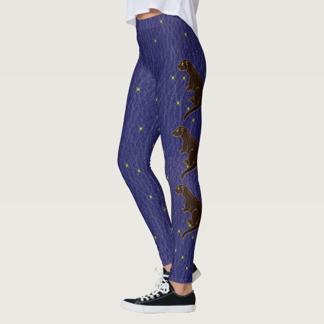 Leggings Mantequilla de zodiaco nativa estadounidense de as (Izquierda)