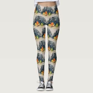 Leggings Manzanas y paño de Cezanne Arte de naturaleza muer