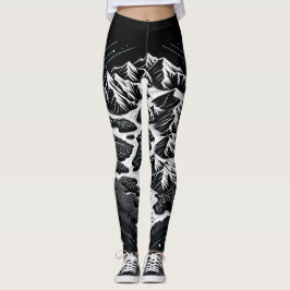 Leggings Mapa de la montaña mágica