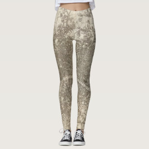 Leggings Mapa de Londres