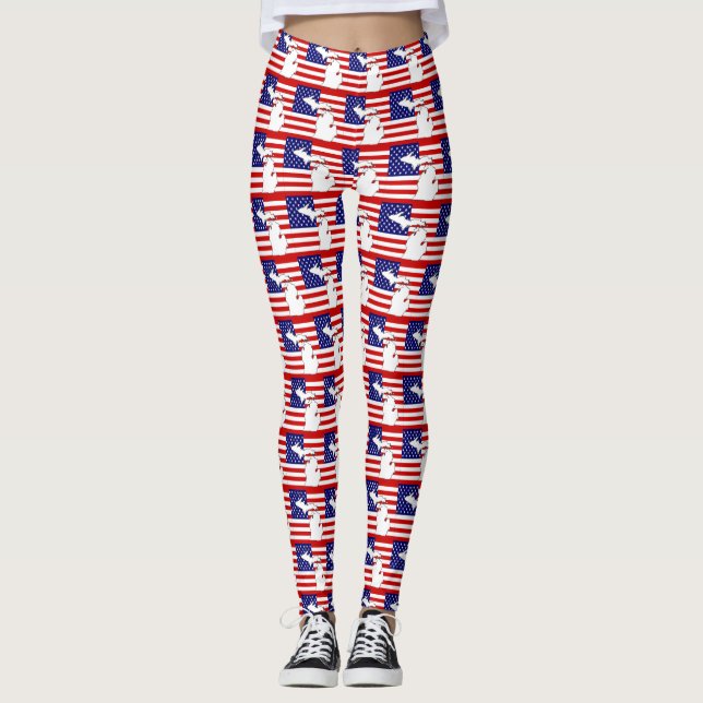 LEGGINGS MAPA DE MICHIGAN (Anverso)